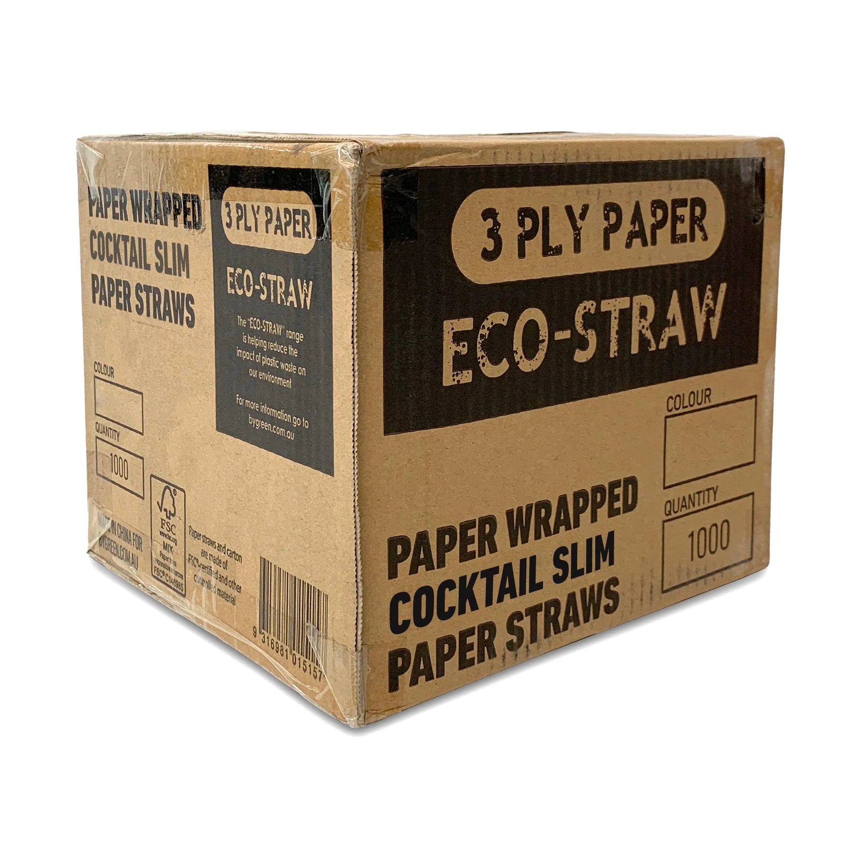 Cocktail Straws Paper (Box of 1000)