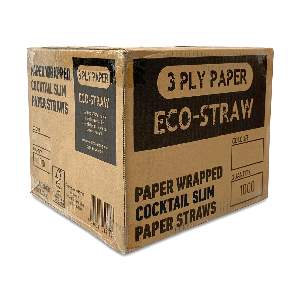 Cocktail Straws Paper (Box of 1000)