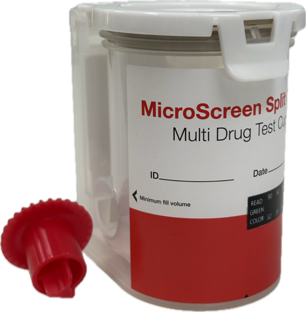MicroScreen Urine Drug Test Cup - 6 Drugs & 6 Adulterants  (New stock expected approx. 18/03/26)