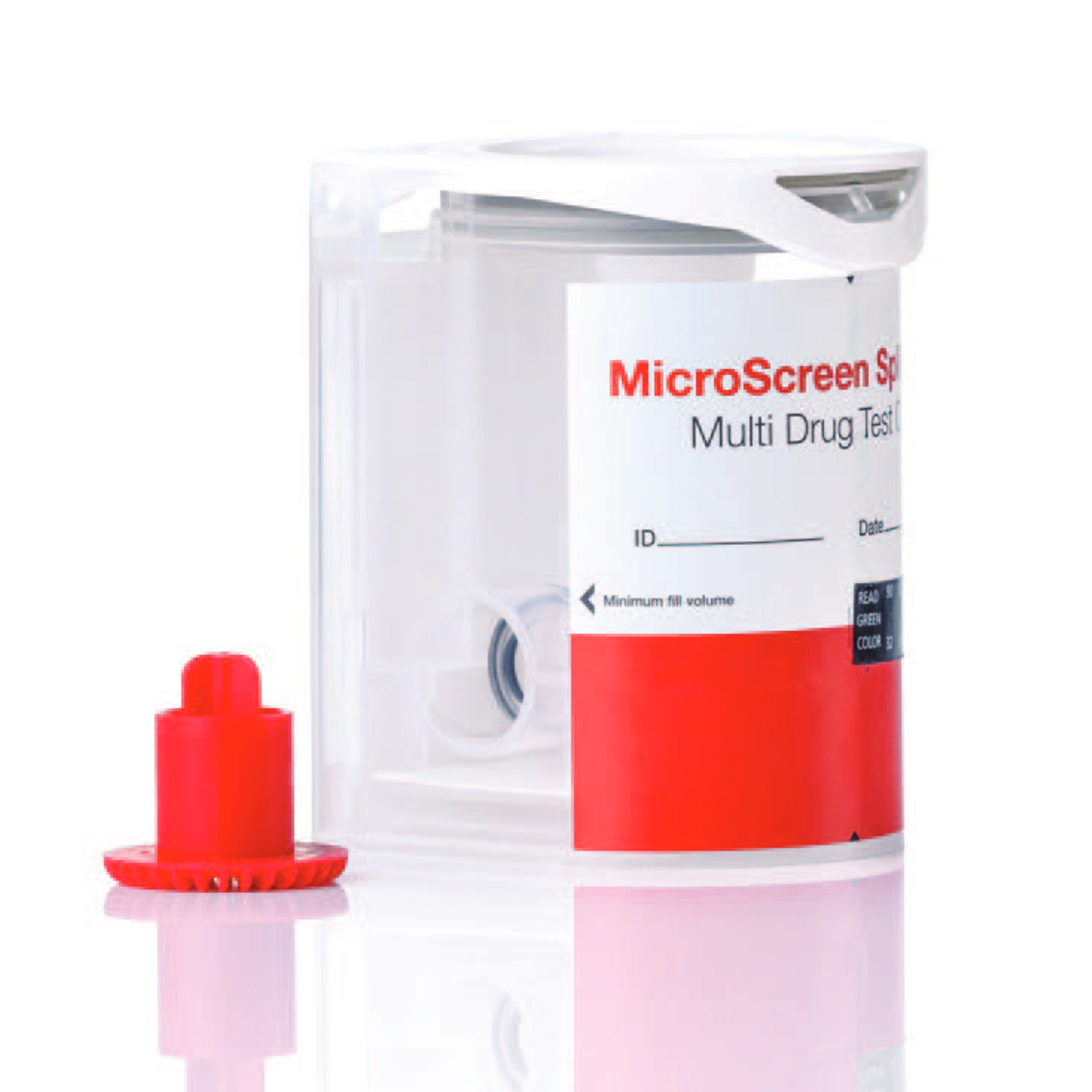 MicroScreen Urine Drug Test Cup - 6 Drugs & 7 Adulterants