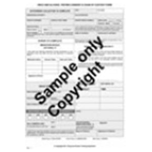 Chain of Custody Consent Pad (50 forms)